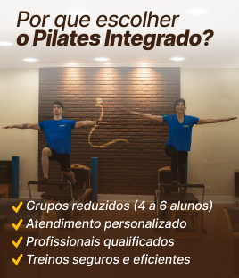Por que escolher o Pilates Integrado