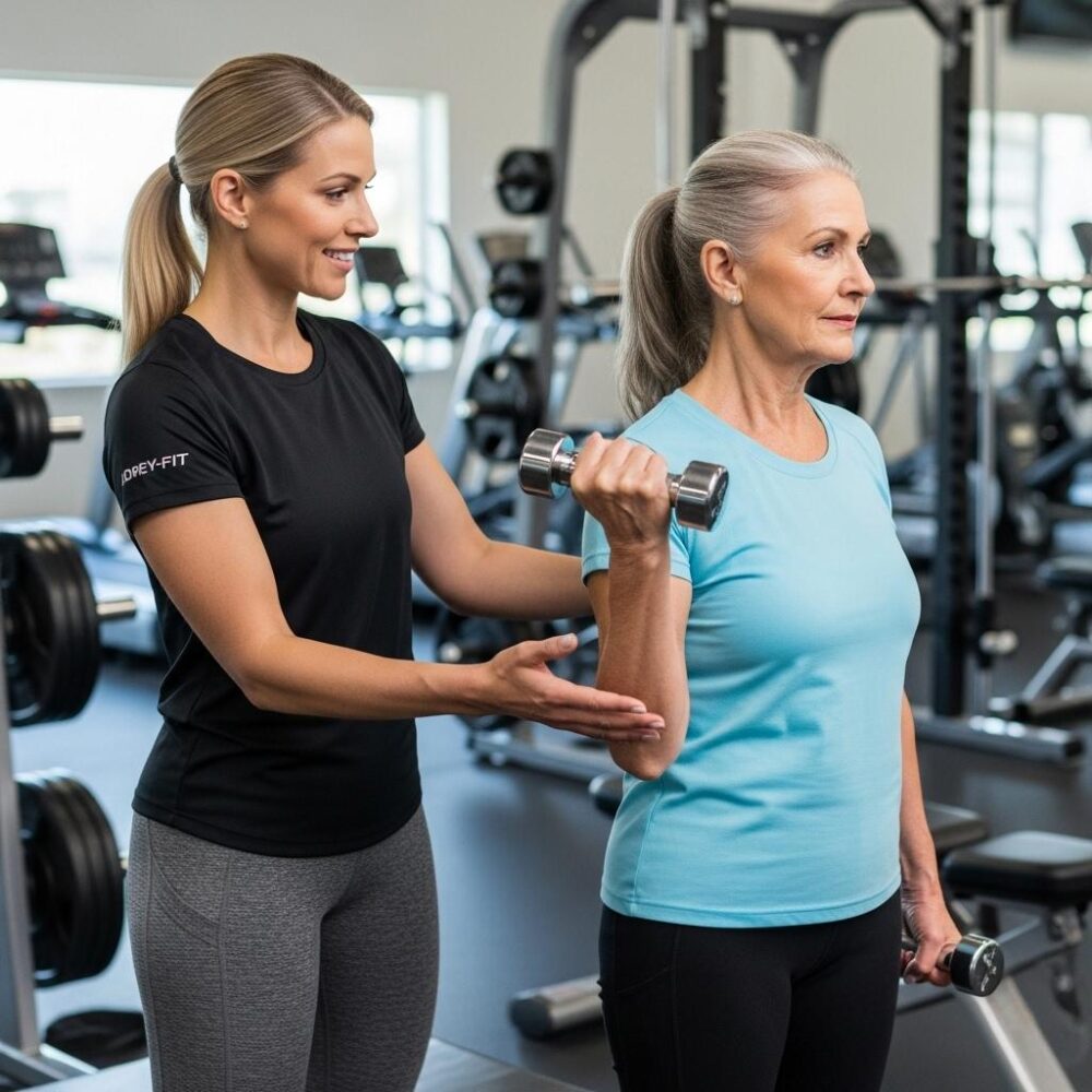 Musculação para idosos em Moema: treino personalizado para fortalecer os músculos e preservar a autonomia